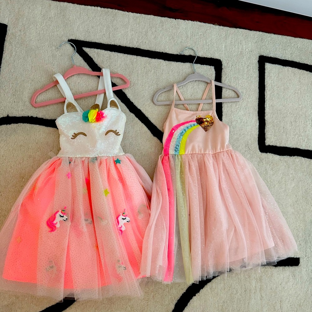 Set of 2 Zunie dresses $40 size 4T